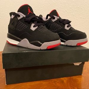 Nike Jordan 4s retro toddler boy
